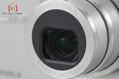 [Used] Casio EXILIM ZOOM EX-Z1000 Silver Compact Digital Camera with Original Box