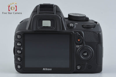 [Used] Nikon D3100 Double Zoom Kit Black - Low Shutter Count