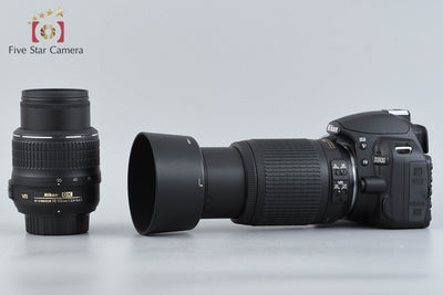 [Used] Nikon D3100 Double Zoom Kit Black - Low Shutter Count