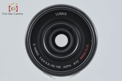 【Used】Panasonic LUMIX G VARIO 45-150mm f/4-5.6 ASPH. MEGA O.I.S. H-FS45150 Black