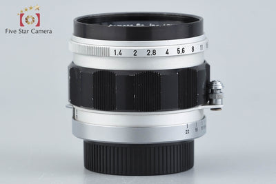 [Used] Canon 50mm f/1.4 L39 Leica Screw Mount
