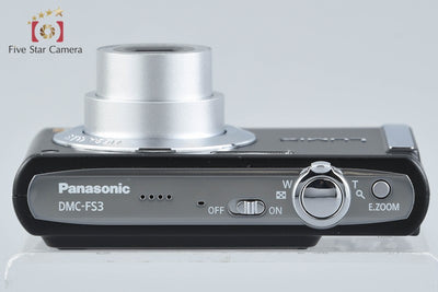 [Used] Panasonic LUMIX DMC-FS3 Black Compact Digital Camera