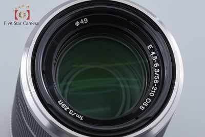 【中古】SONY ソニー E 55-210mm f/4.5-6.3 OSS SEL55210 シルバー