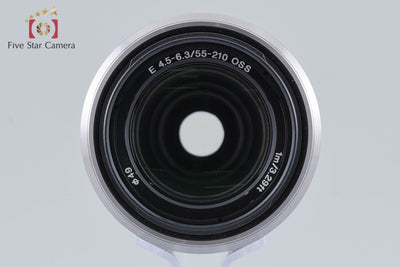 【中古】SONY ソニー E 55-210mm f/4.5-6.3 OSS SEL55210 シルバー