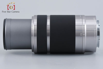 【中古】SONY ソニー E 55-210mm f/4.5-6.3 OSS SEL55210 シルバー