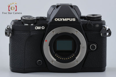 【中古】OLYMPUS オリンパス OM-D E-M5 Mark II ブラック ミラーレス一眼カメラ シャッター回数僅少