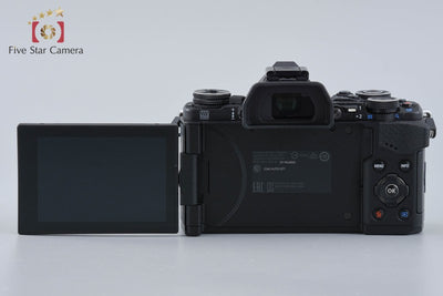【中古】OLYMPUS オリンパス OM-D E-M5 Mark II ブラック ミラーレス一眼カメラ シャッター回数僅少