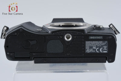 【中古】OLYMPUS オリンパス OM-D E-M5 Mark II ブラック ミラーレス一眼カメラ シャッター回数僅少