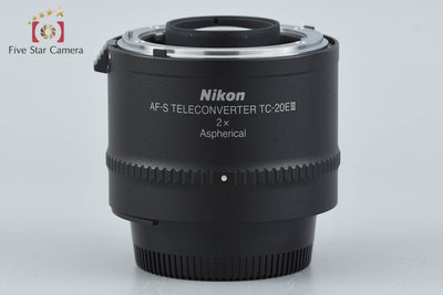 Used Nikon AF-S TELECONVERTER TC-20E III 2x Aspherical with Original Box