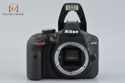 [Used] Nikon D3400 18-55 VR Lens Kit Black - Low Shutter Count