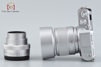 [Used] Panasonic LUMIX DC-GF9 Silver Double Lens Kit - Very Low Shutter Count