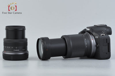 Used: Canon EOS R50 Double Zoom Kit Black, Low Shutter Count