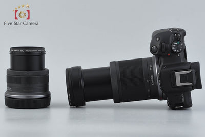 Used: Canon EOS R50 Double Zoom Kit Black, Low Shutter Count