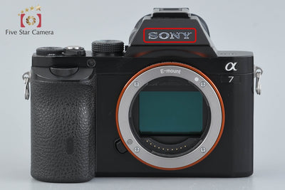 【中古】SONY ソニー α7 ILCE-7 ミラーレス一眼カメラ 多言語対応