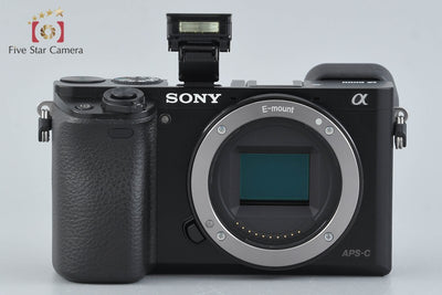 [Used] SONY Sony α6000 ILCE-6000 Black Power Zoom Lens Kit, Low Shutter Count, Multi-language Support