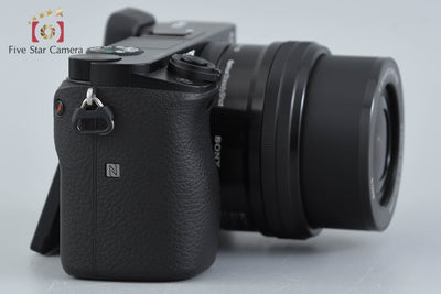 [Used] SONY Sony α6000 ILCE-6000 Black Power Zoom Lens Kit, Low Shutter Count, Multi-language Support