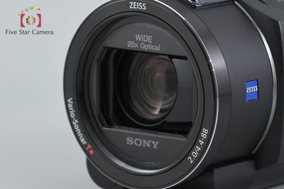 [Used] SONY HANDYCAM FDR-AX45 Black Video Camera with Original Box, Multilingual Support