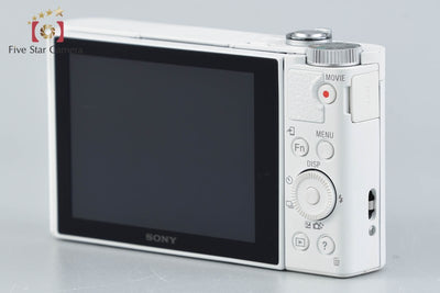 Used: Sony Cyber-shot DSC-WX500 White Digital Still Camera, Multi-Language Support