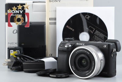 【中古】SONY ソニー α NEX-6 パワーズームレンズキット ブラック シャッター回数僅少 多言語対応
