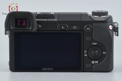 【中古】SONY ソニー α NEX-6 パワーズームレンズキット ブラック シャッター回数僅少 多言語対応