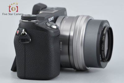 【中古】SONY ソニー α NEX-6 パワーズームレンズキット ブラック シャッター回数僅少 多言語対応