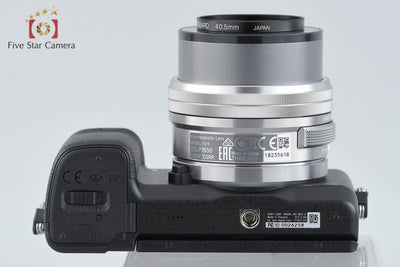 【中古】SONY ソニー α NEX-6 パワーズームレンズキット ブラック シャッター回数僅少 多言語対応