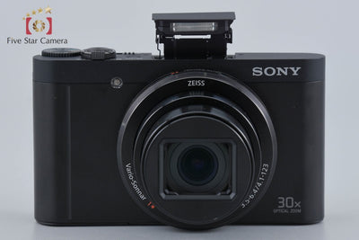 [Used] SONY Cyber-shot DSC-WX500 Black Digital Still Camera with Original Box, Multi-Language Support