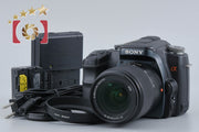 【中古】SONY ソニー α100 DSLR-A100 ズームレンズキット ブラック