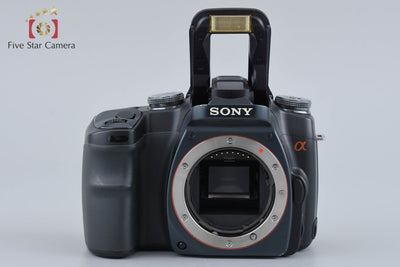 【中古】SONY ソニー α100 DSLR-A100 ズームレンズキット ブラック