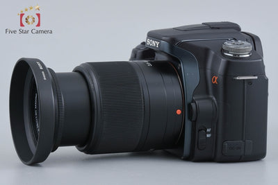 【中古】SONY ソニー α100 DSLR-A100 ズームレンズキット ブラック