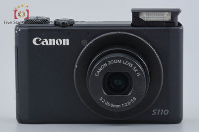 【Used】Canon PowerShot S110 Black Compact Digital Camera
