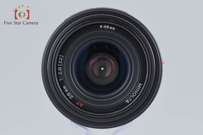 [Used] MINOLTA AF 28mm f/2.8 Old Type
