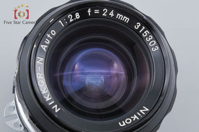 [Used] Nikon NIKKOR-N Auto 24mm f/2.8 Ai Modified