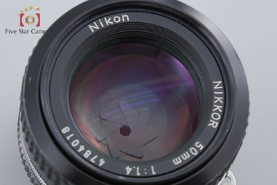 [Used] Nikon Ai NIKKOR 50mm f/1.4