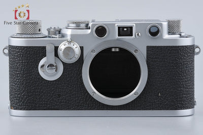 [Used] Leica III f Red Dial with Self-Timer Rangefinder Film Camera