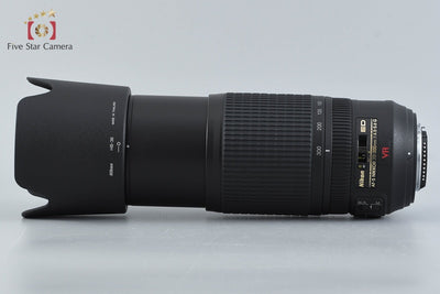 【中古】Nikon ニコン AF-S NIKKOR 70-300mm f/4.5-5.6 G ED VR