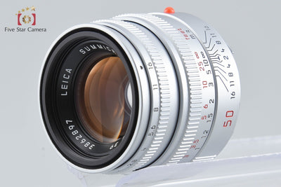 【中古】Leica ライカ SUMMICRON-M 50mm f/2 E39 第4世代 シルバー