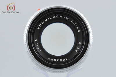【中古】Leica ライカ SUMMICRON-M 50mm f/2 E39 第4世代 シルバー