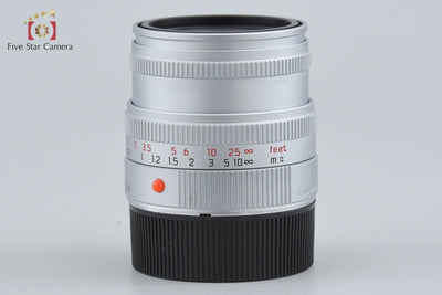 【中古】Leica ライカ SUMMICRON-M 50mm f/2 E39 第4世代 シルバー