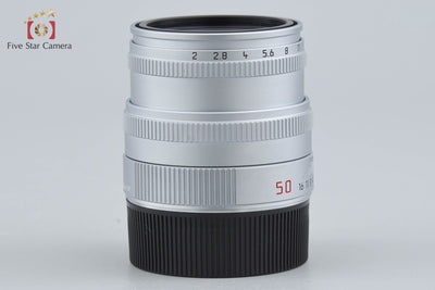 【中古】Leica ライカ SUMMICRON-M 50mm f/2 E39 第4世代 シルバー