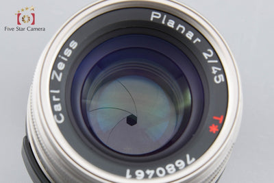 [Used] CONTAX Carl Zeiss Planar 45mm f/2 T*