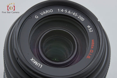[Used] Panasonic LUMIX G VARIO 45-200mm f/4-5.6 MEGA O.I.S. H-FS045200