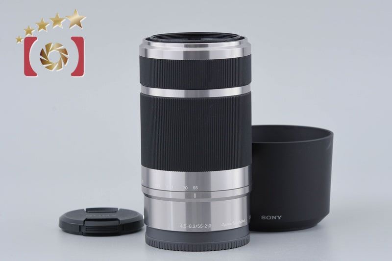 [Used] SONY E 55-210mm f/4.5-6.3 OSS SEL55210 Silver