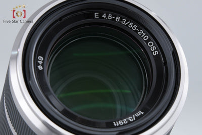 [Used] SONY E 55-210mm f/4.5-6.3 OSS SEL55210 Silver
