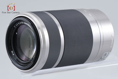[Used] SONY E 55-210mm f/4.5-6.3 OSS SEL55210 Silver