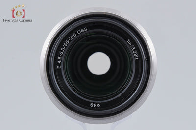 [Used] SONY E 55-210mm f/4.5-6.3 OSS SEL55210 Silver
