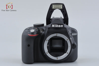 Used: Nikon D3300 18-55 VR II Lens Kit Black, Low Shutter Count