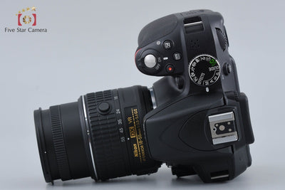 Used: Nikon D3300 18-55 VR II Lens Kit Black, Low Shutter Count