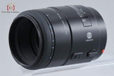 【中古】MINOLTA ミノルタ AF MACRO 100mm f/2.8 New