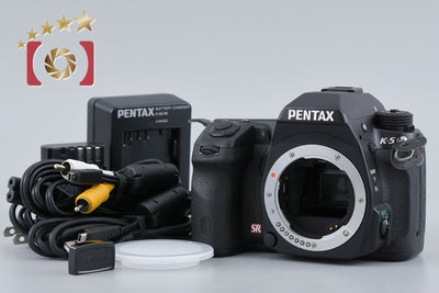 [Used] PENTAX Pentax K-5 Black Digital SLR Camera, Low Shutter Count